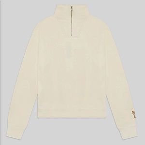 OVO WOMENS CLASSIC OWL HALF ZIP MOCK NECK - NWT